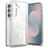 قاب مگ سیف فعال شفاف سامسونگ Galaxy S25 FE