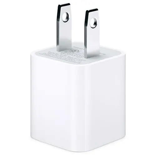 شارژر دیواری 5 وات اپل مدل USB-A اورجینال