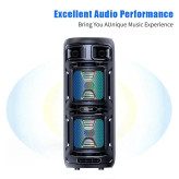 اسپیکر بلوتوثی ایکس بیس ABS-8208 + میکروفون و ریموت کنترل